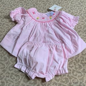 Eliza James 12M Pink top and bottoms